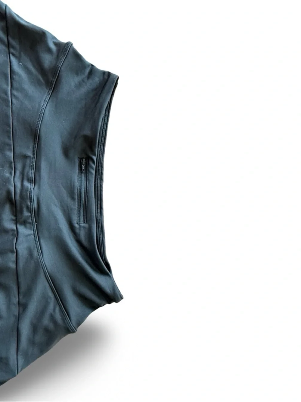 Black Tennis Skirt with Built-in Shorts & Back Pocket - Picture 10 of 12